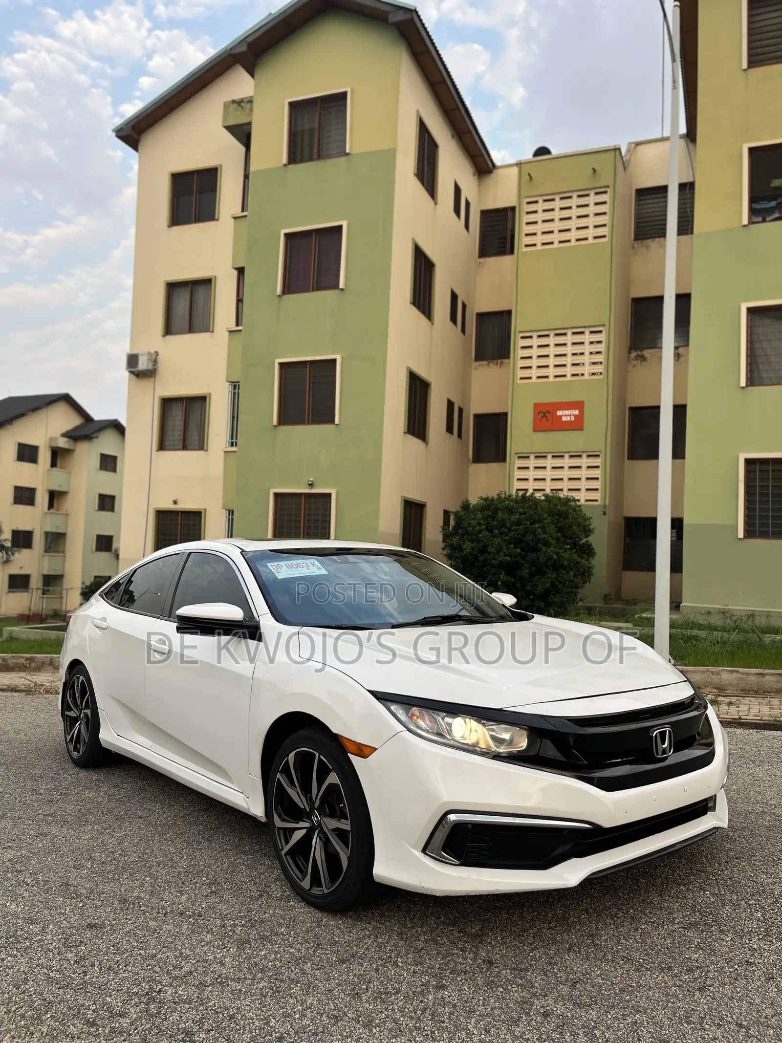 Honda Civic EX Sedan 2019 White