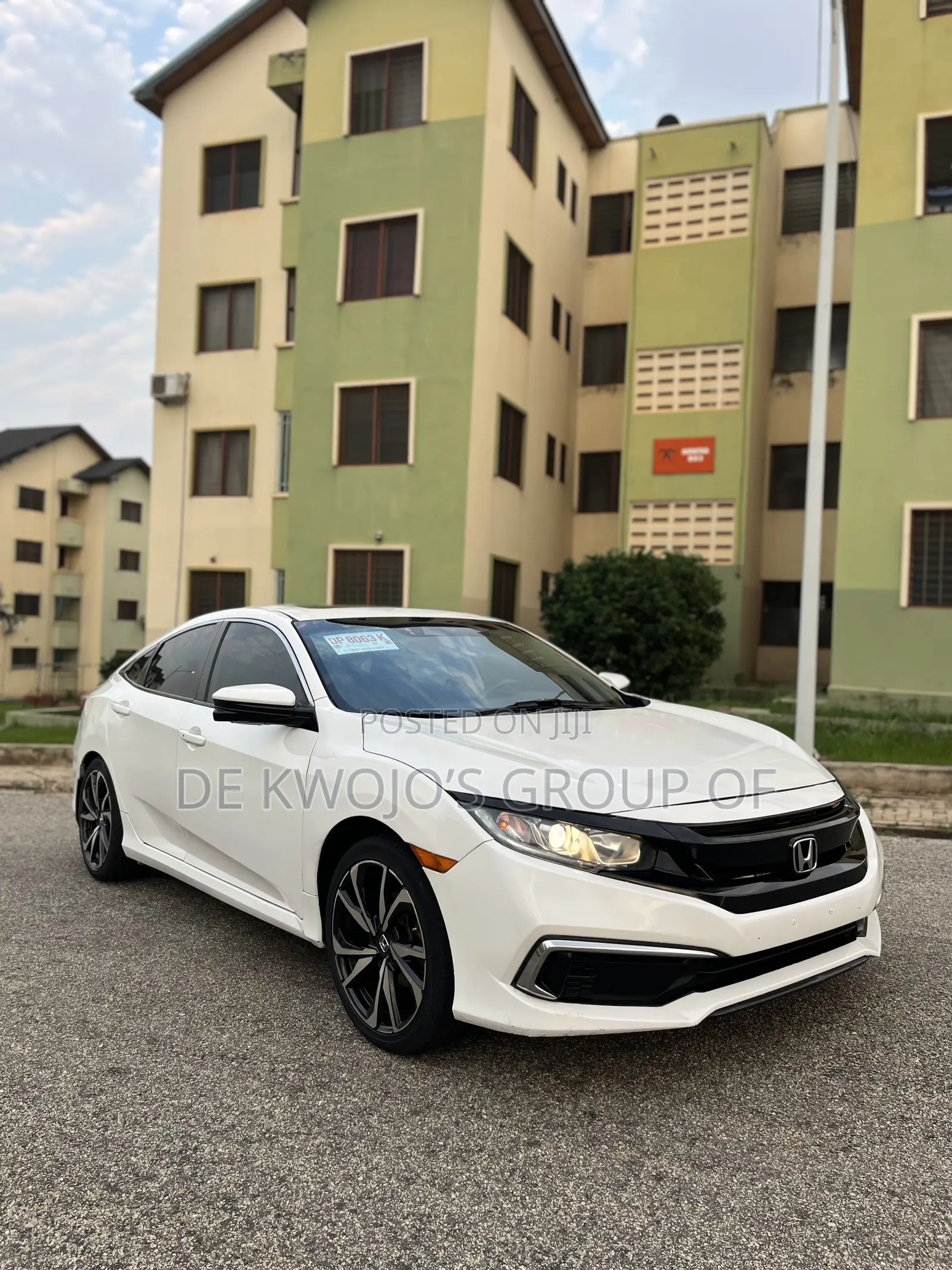 Honda Civic EX Sedan 2019 White