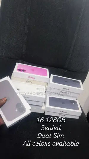 New Apple iPhone 16 256 GB Pink