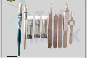 Hair Transplantation Hair Transplant Forceps Set Fue Instruments Kit