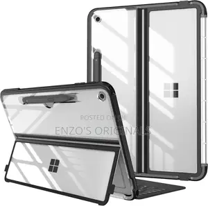 Microsoft Surface Pro 12 Case Sleek Clear With Pen Holder New Sealed