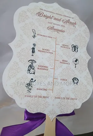 Custom Program Fans – Perfect for Weddings, Funerals, Events