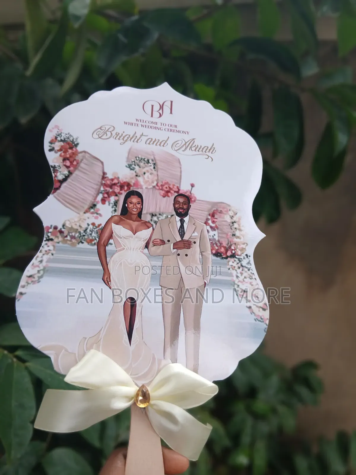 Custom Program Fans – Perfect for Weddings, Funerals, Events