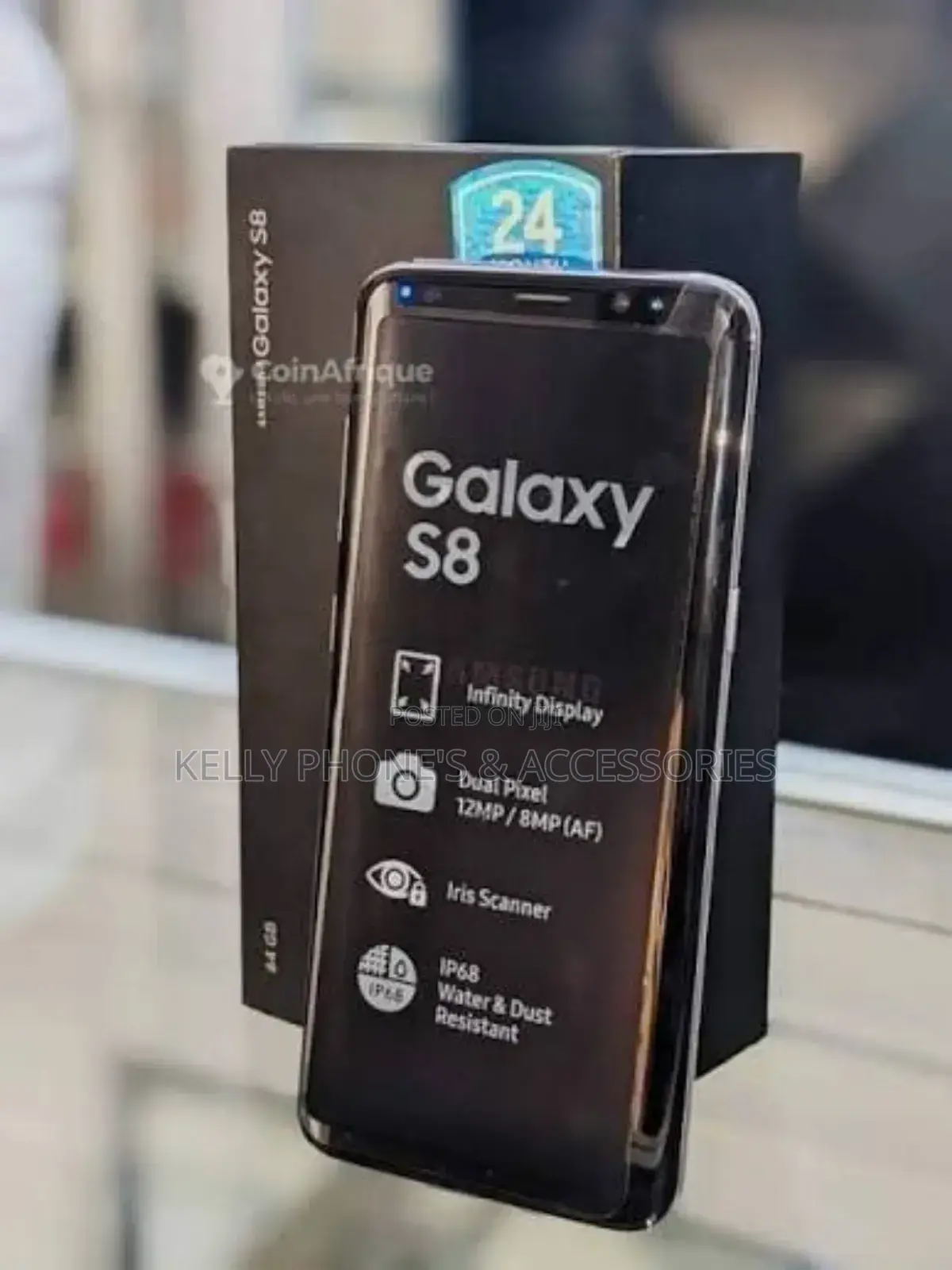 New Samsung Galaxy S8 64 GB Black