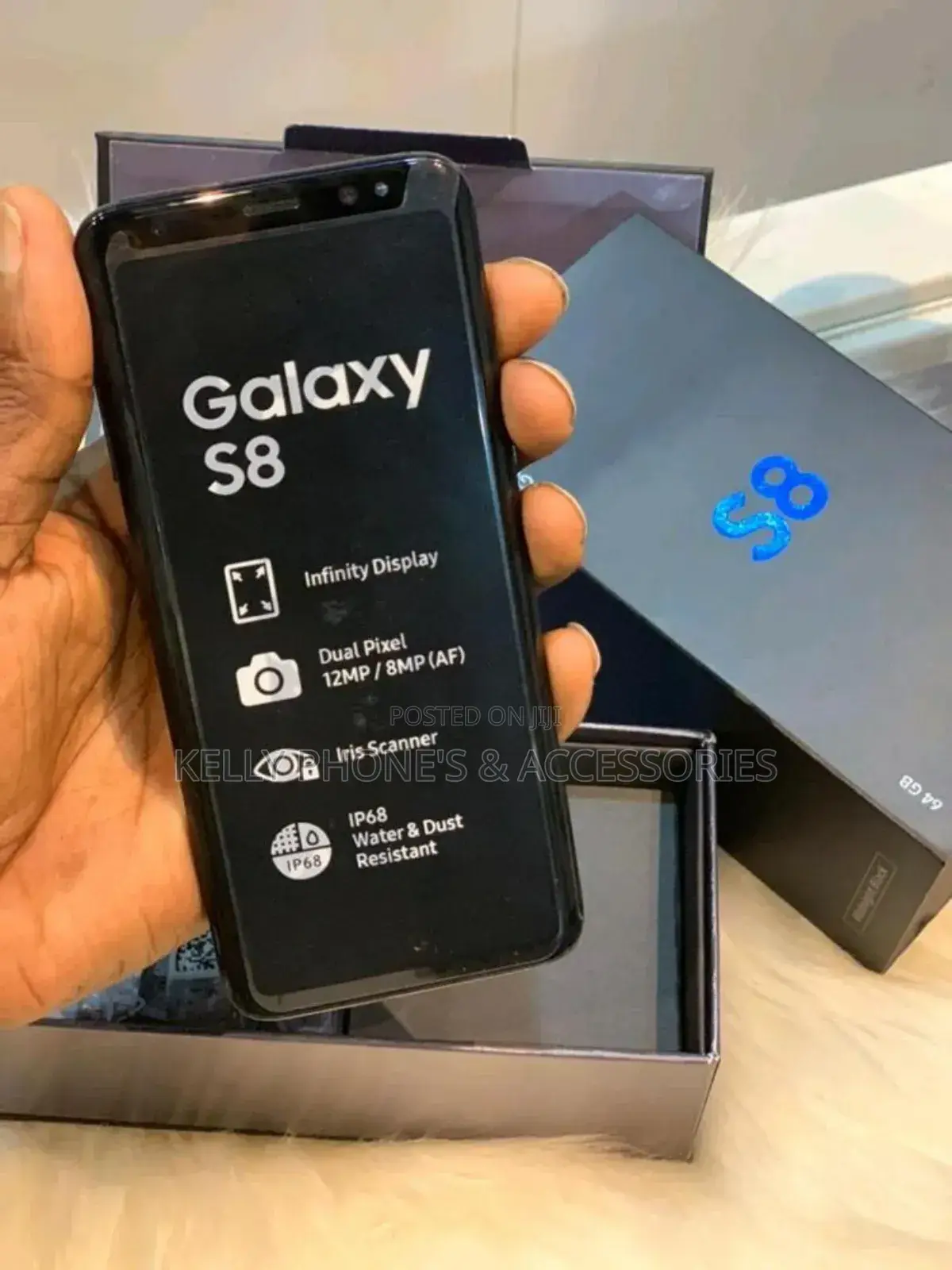 New Samsung Galaxy S8 64 GB Black