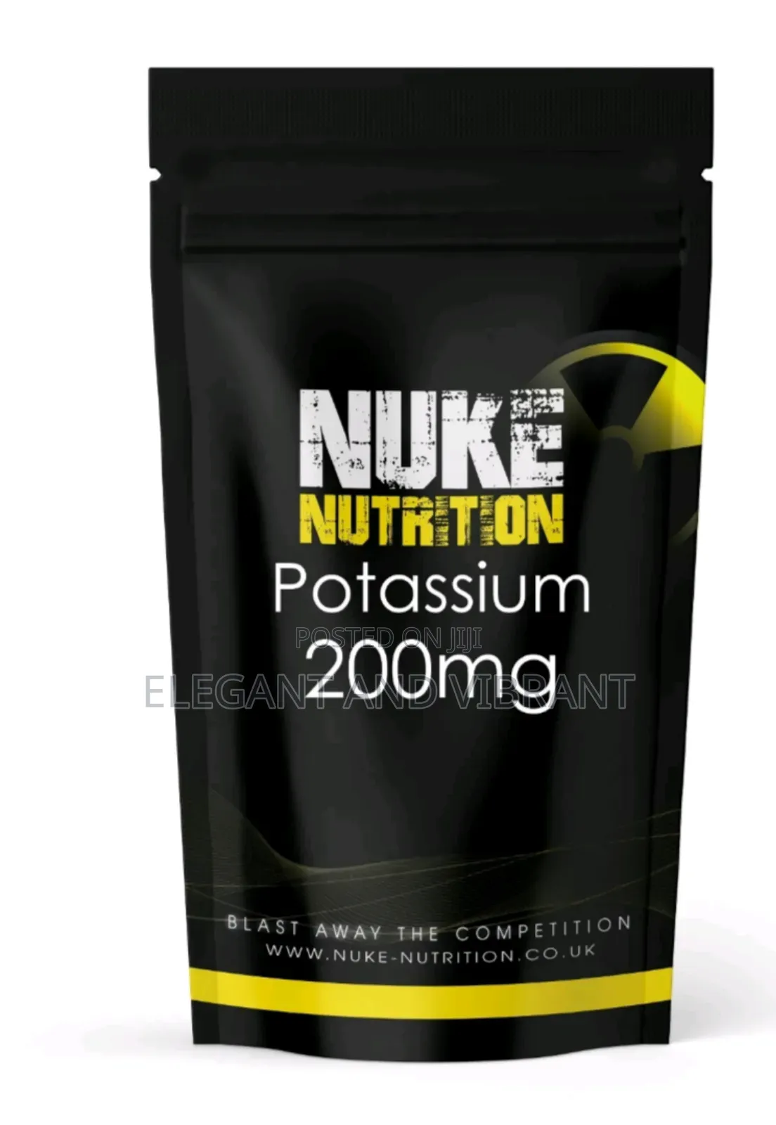 Potassium Tablets 200mg X 60 Healthy Blood Pressure Nerve & Muscular
