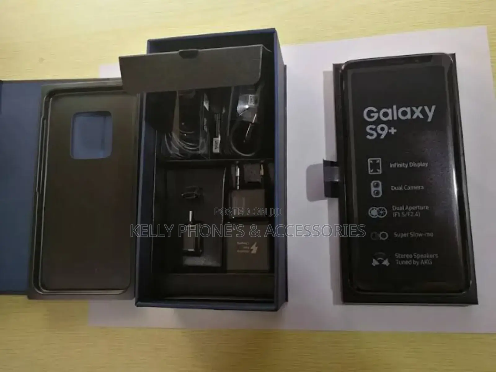 New Samsung Galaxy S9 Plus 256 GB Black