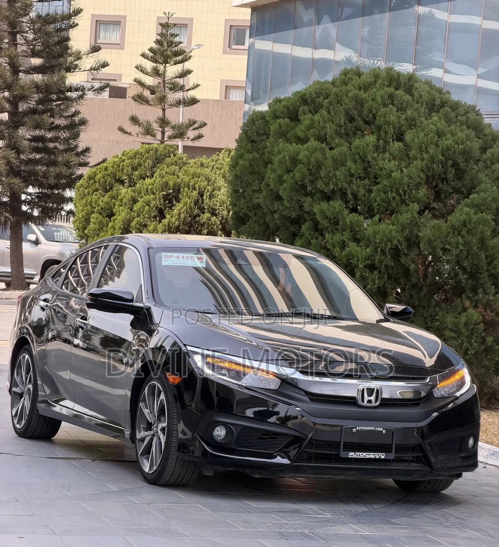 Honda Civic Touring Sedan 2019 Black