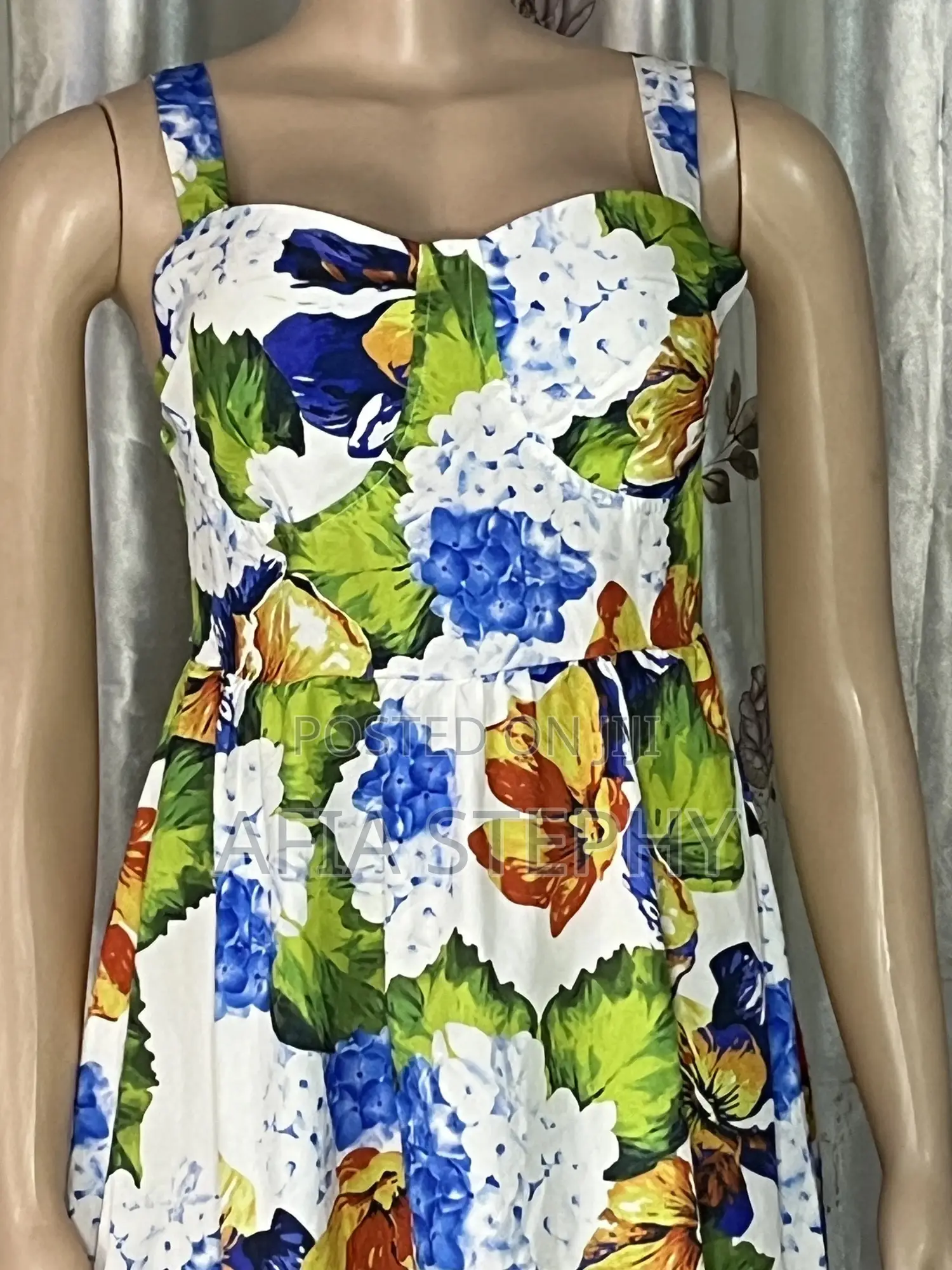 Multicoloured Sleeveless Dress