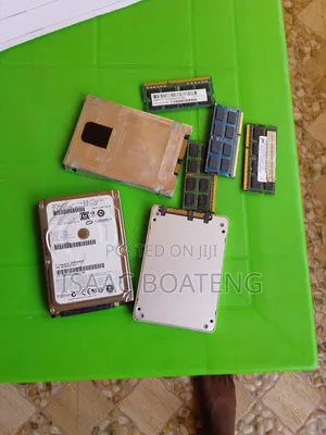 Desktop Ram and Computer SSD and Hdd.