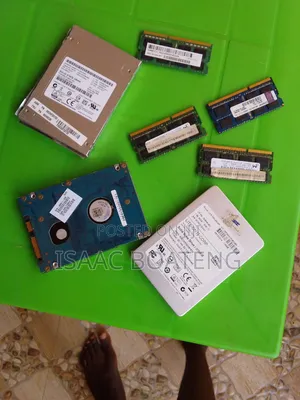 Desktop Ram and Computer SSD and Hdd.