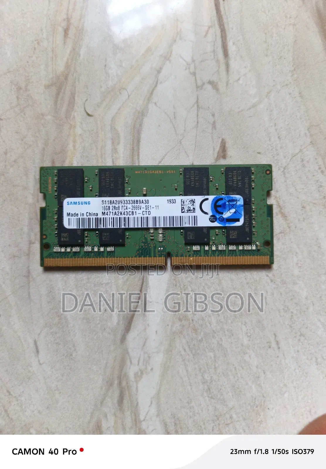 Samsung Ram 16gb