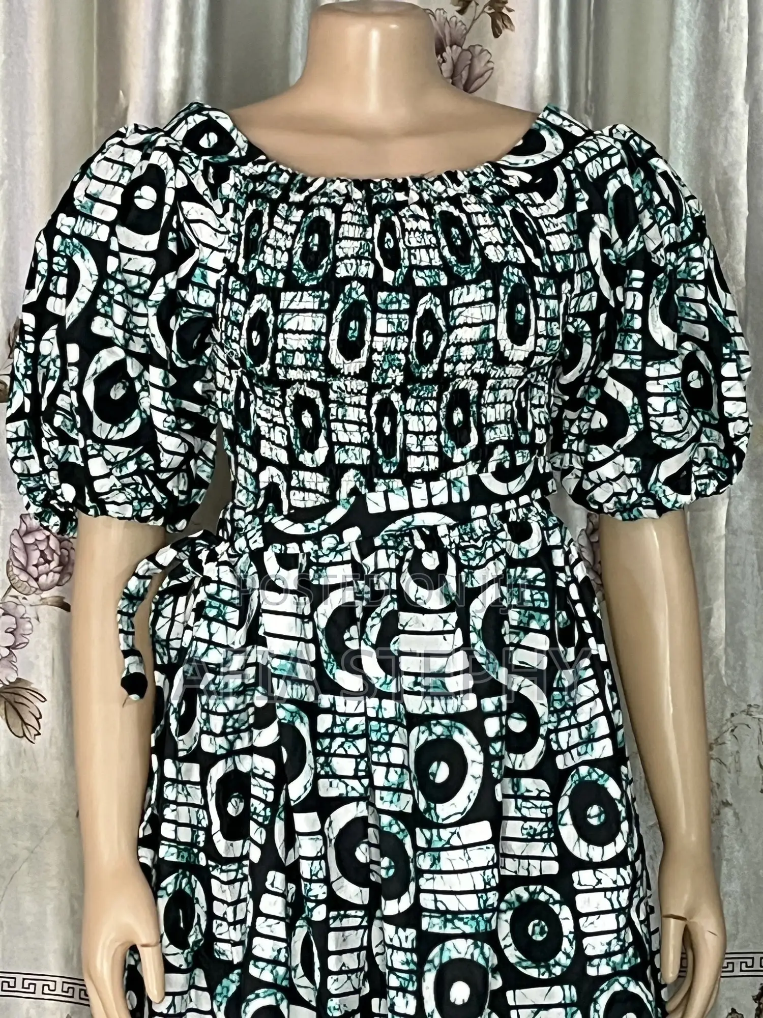 African Print Dress