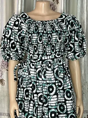 African Print Dress