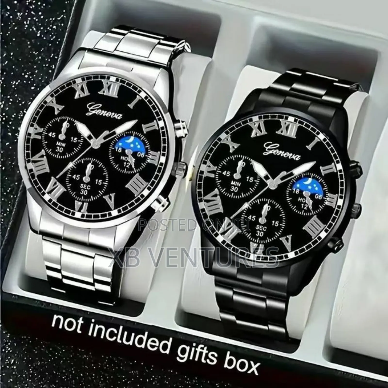 Executive 2pcs Men Watch