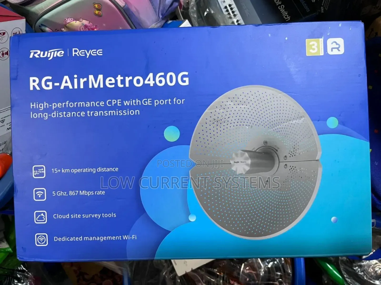 Ruijie Airmetro 15km Bridge PTP Point to Point Wireless Cpe