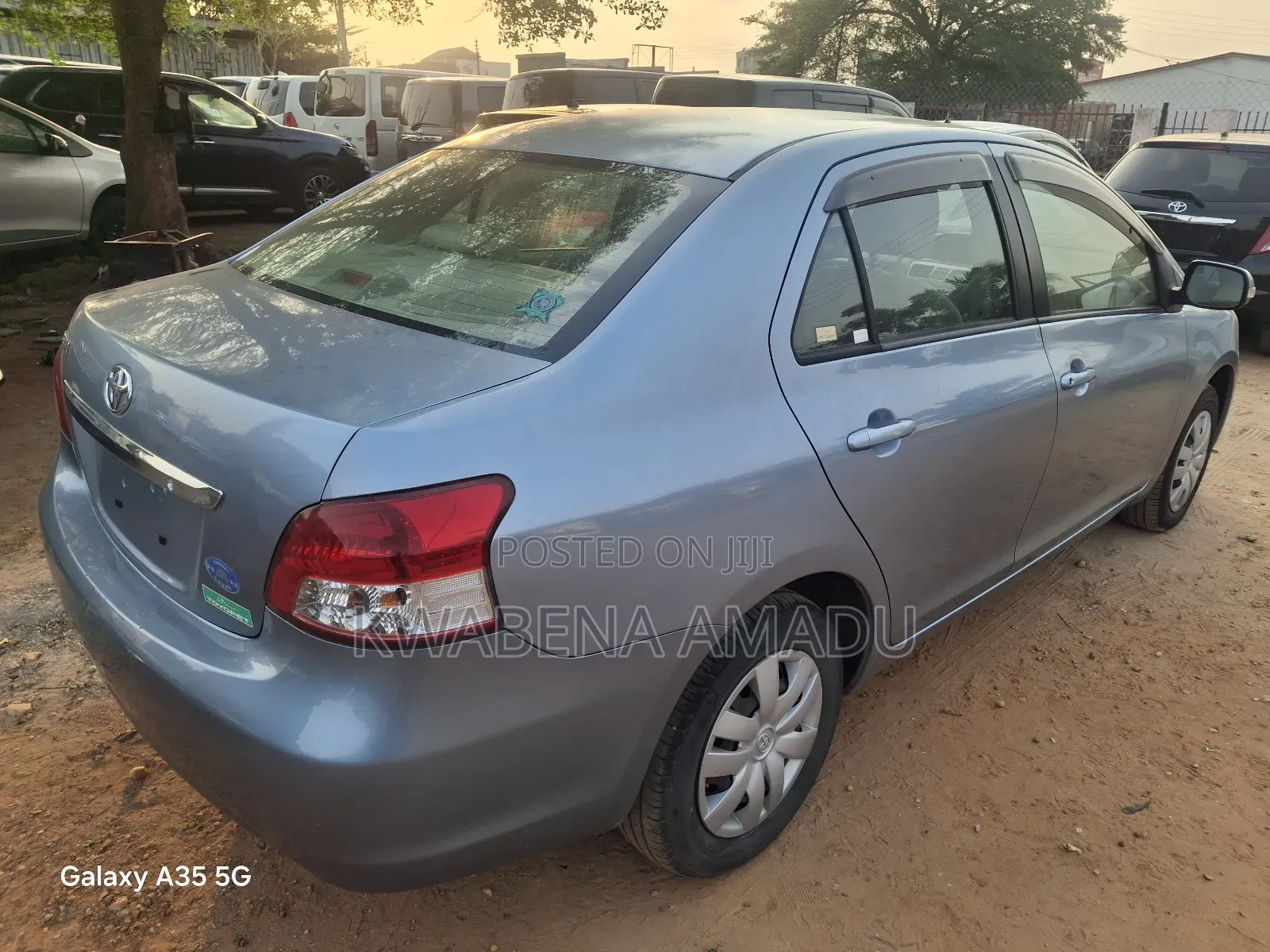 Toyota Belta 2010 Blue