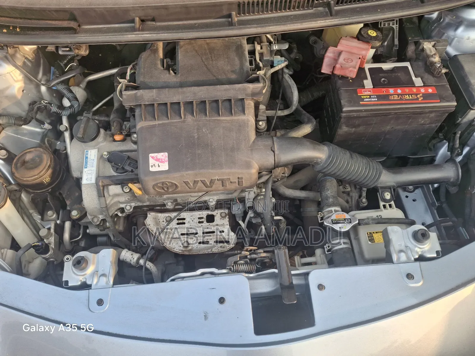 Toyota Belta 2010 Blue