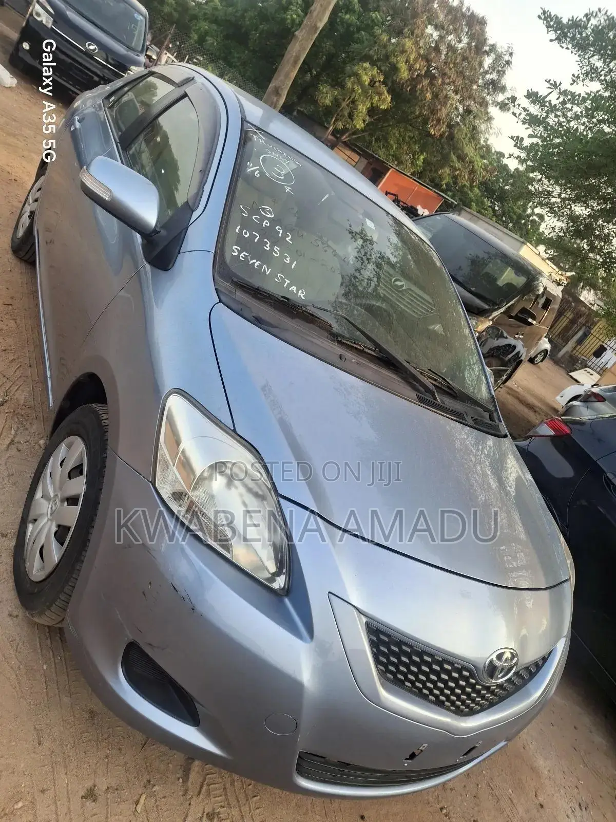 Toyota Belta 2010 Blue