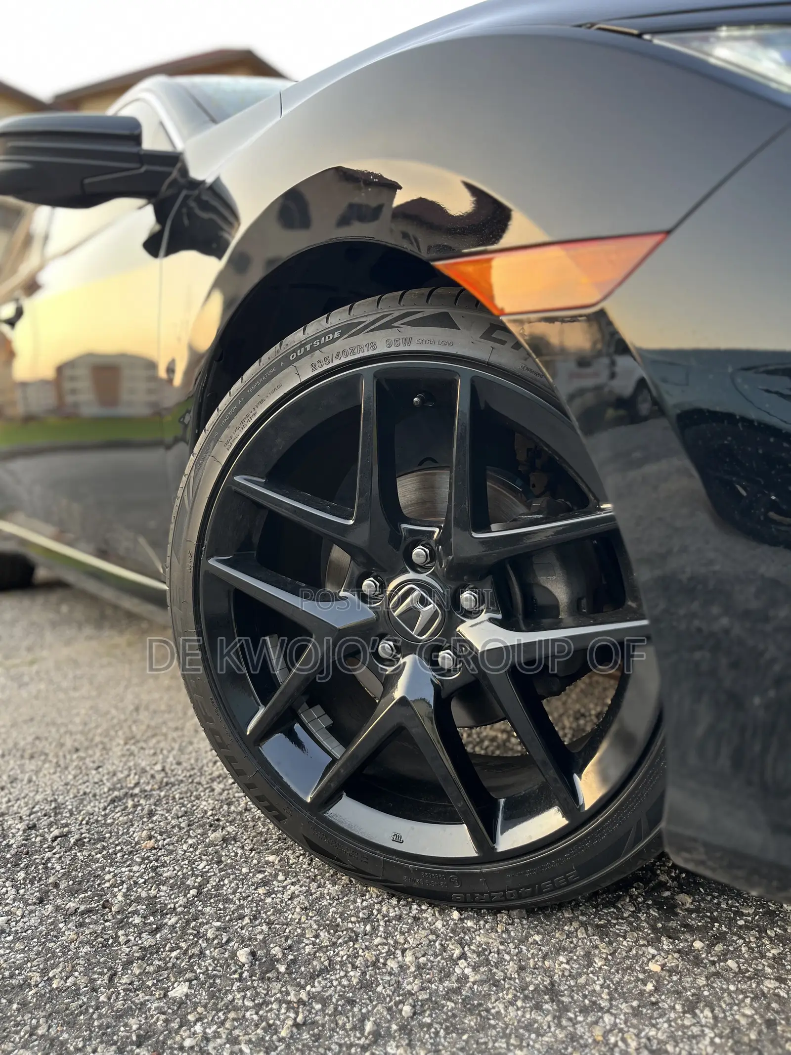 Honda Civic Sport Sedan 2019 Black