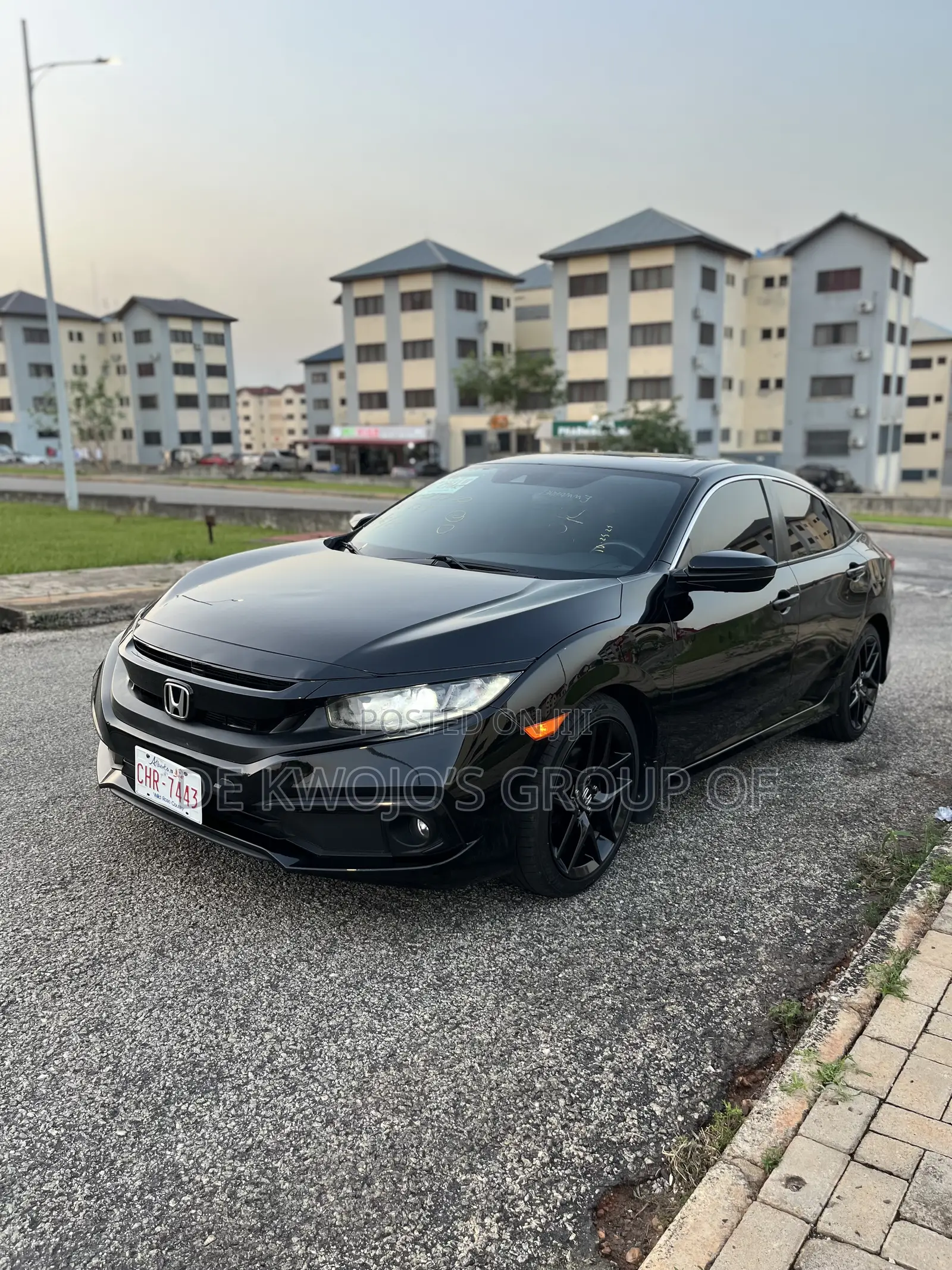 Honda Civic Sport Sedan 2019 Black