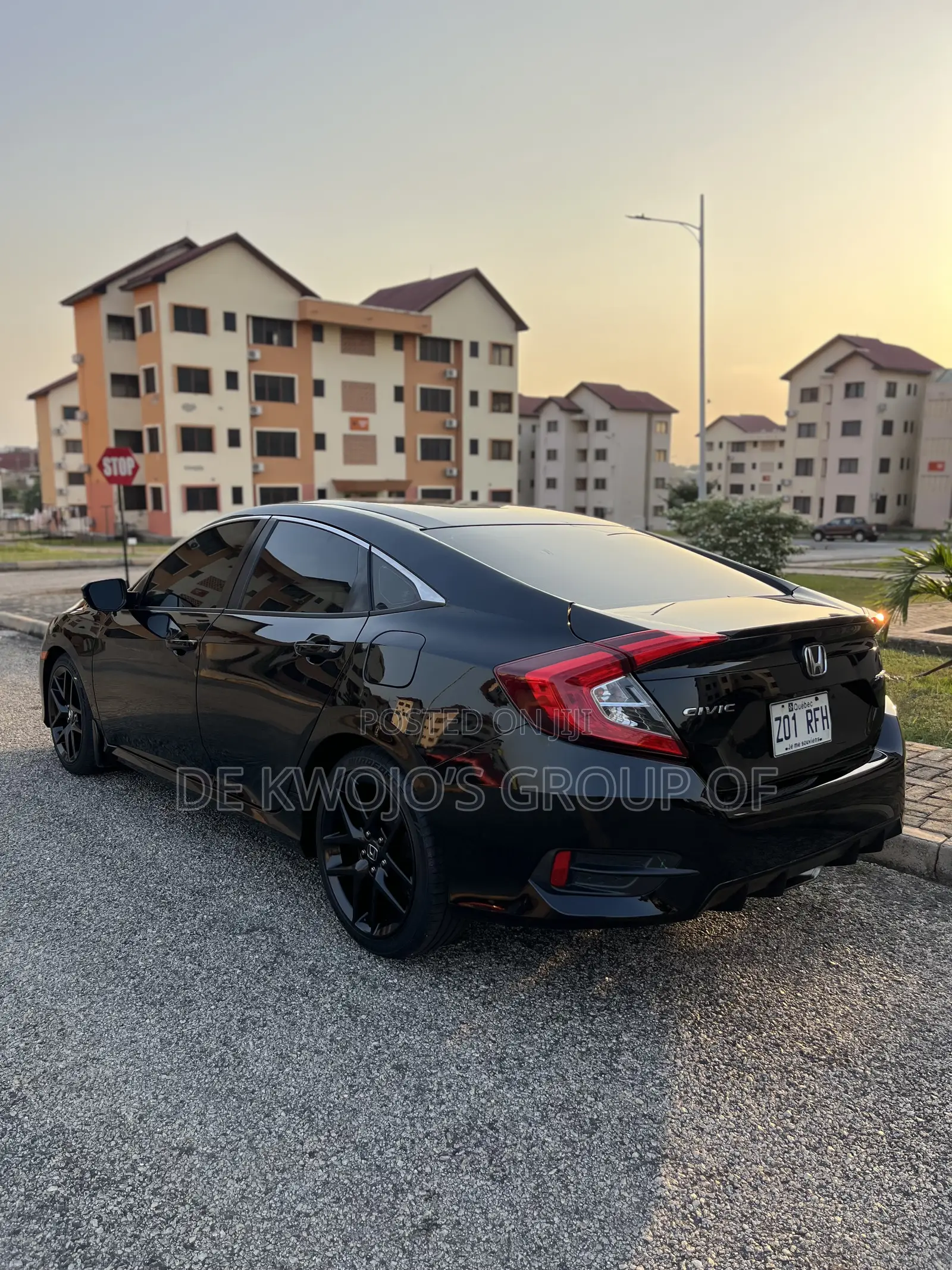 Honda Civic Sport Sedan 2019 Black