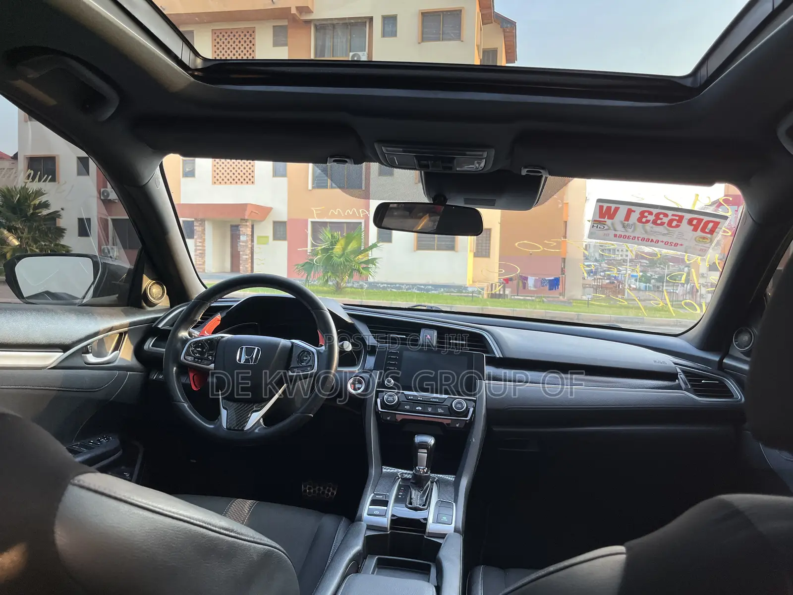 Honda Civic Sport Sedan 2019 Black