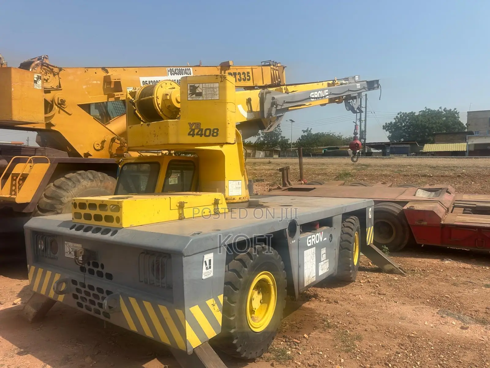Crane -8.5 Ton Grove Cherry Picker Mini Crane