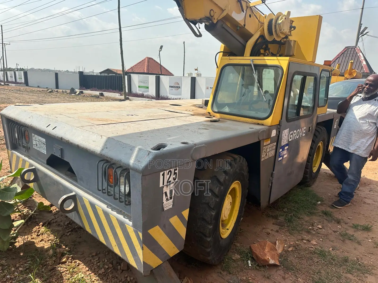 Crane -8.5 Ton Grove Cherry Picker Mini Crane