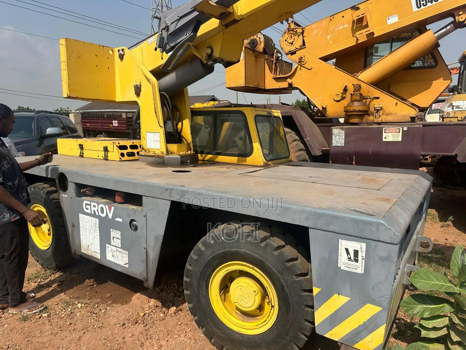 Crane -8.5 Ton Grove Cherry Picker Mini Crane