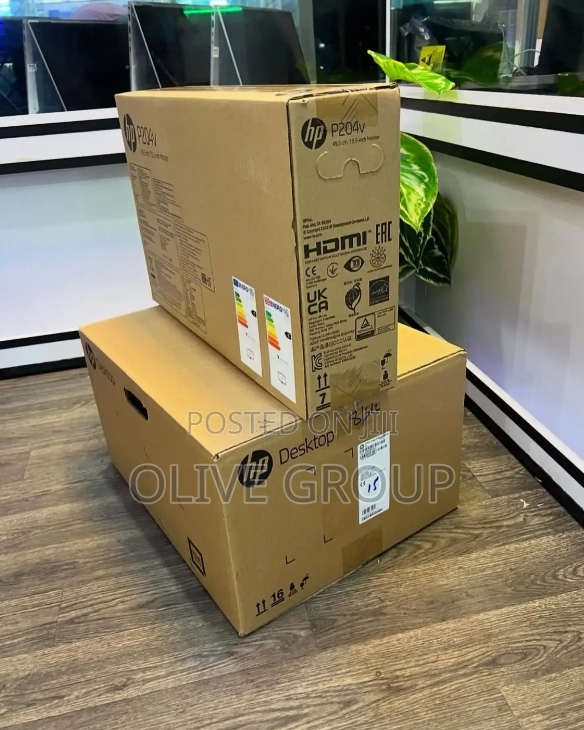 New Desktop Computer HP 290 G4 8GB Intel Core i5 SSD 512GB
