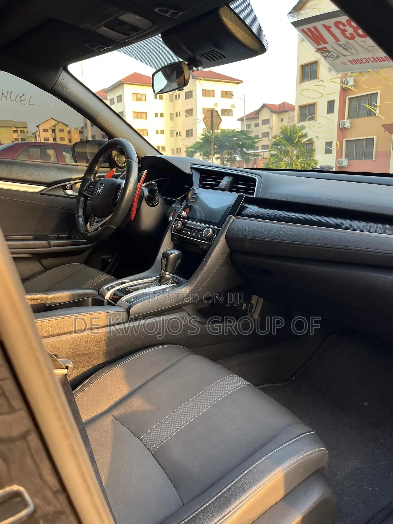 Honda Civic Sport Sedan 2019 Black
