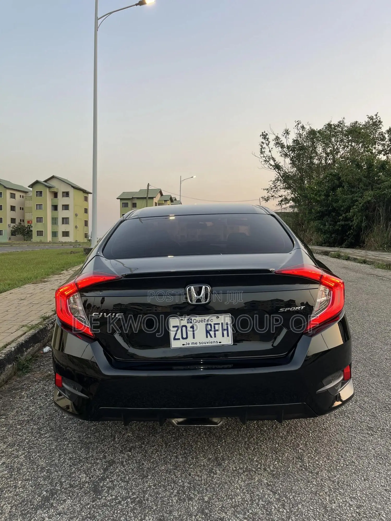 Honda Civic Sport Sedan 2019 Black