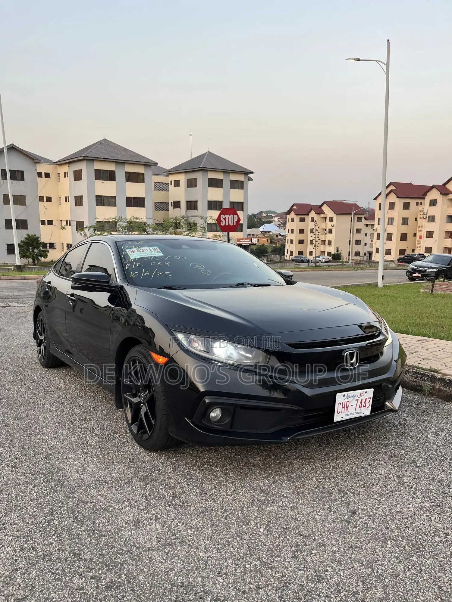 Honda Civic Sport Sedan 2019 Black
