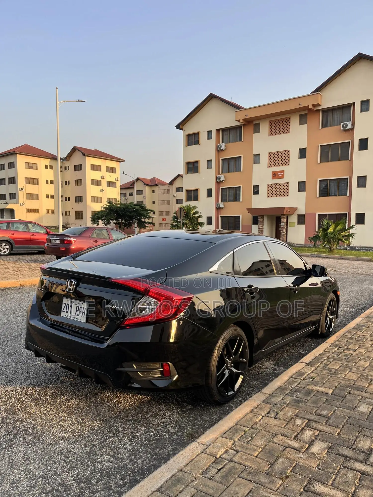 Honda Civic Sport Sedan 2019 Black