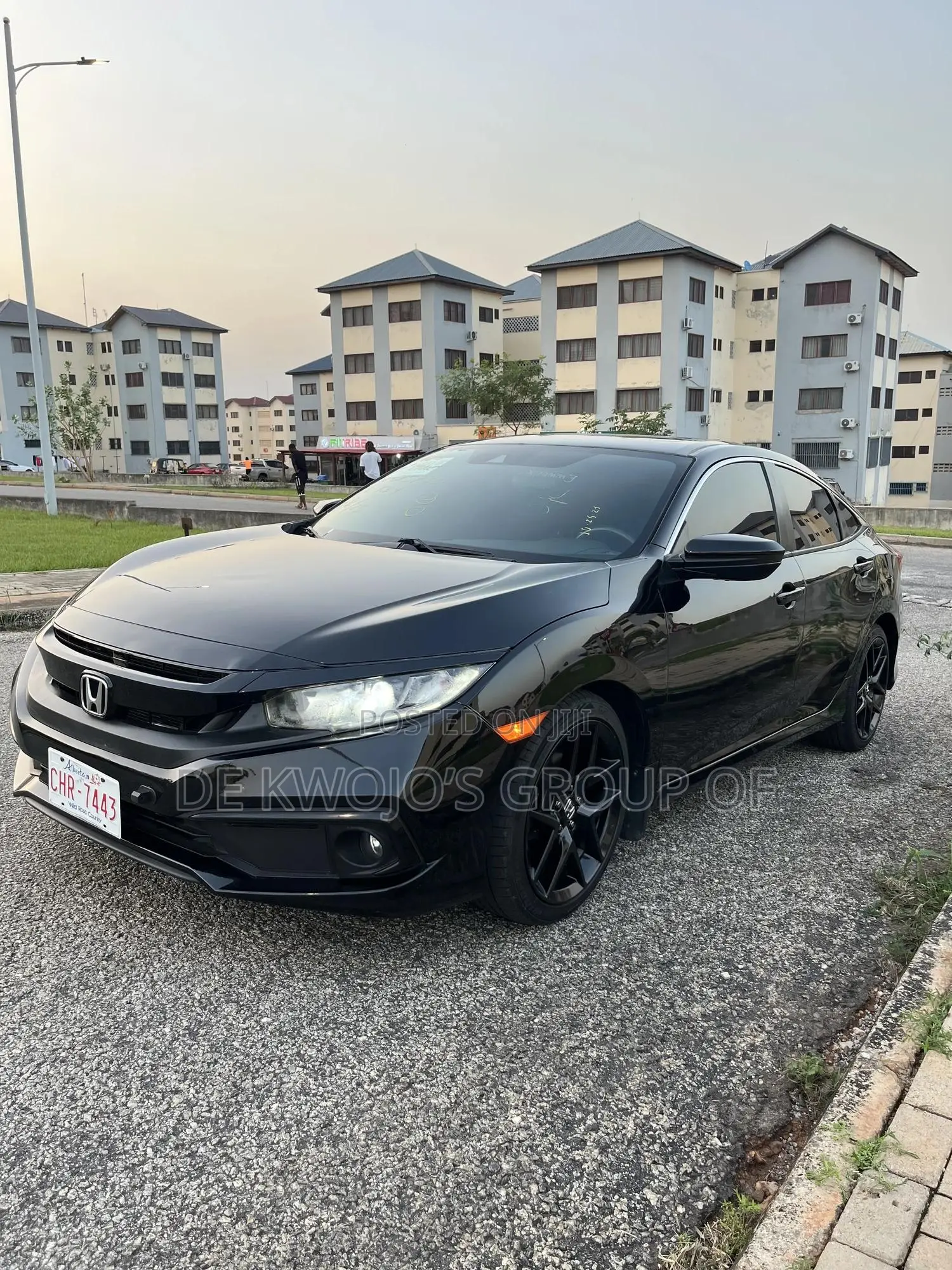 Honda Civic Sport Sedan 2019 Black