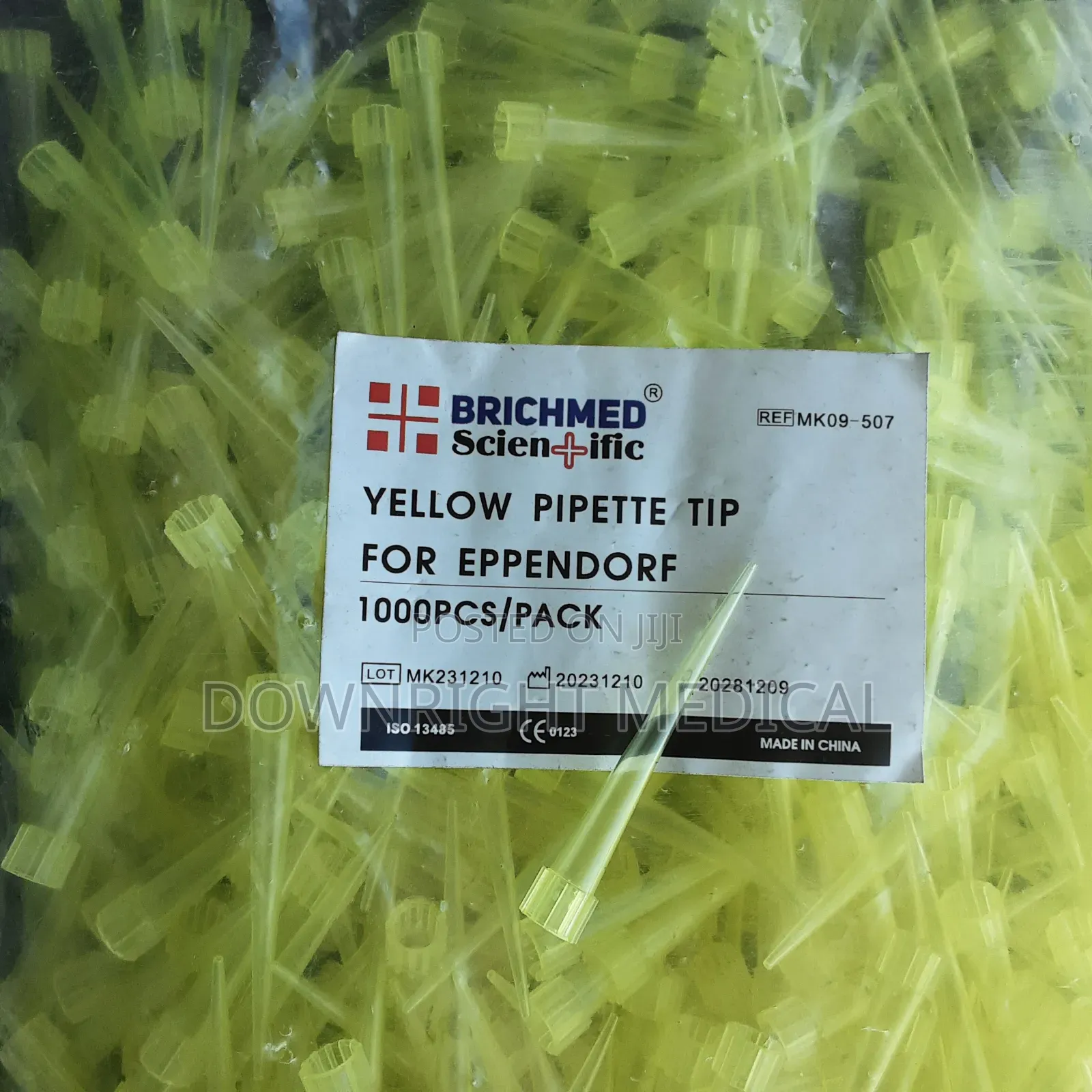 Yellow Pippete Tips 200ul