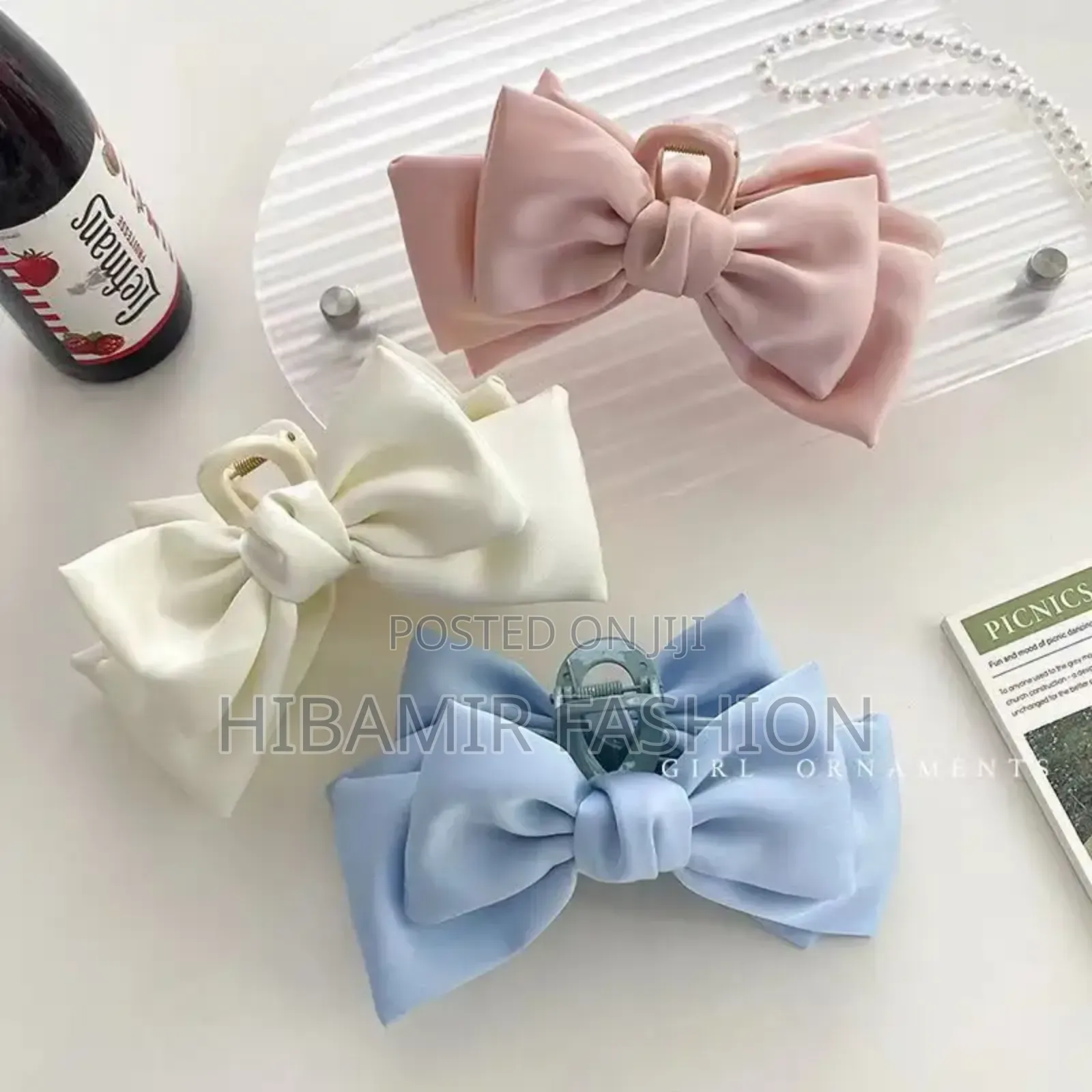 Rose Fabrics Hair Claw Clip
