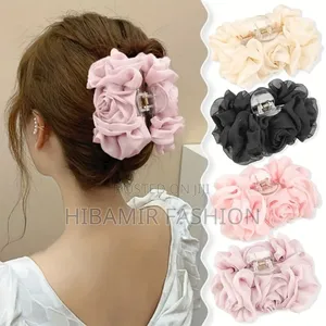 Rose Fabrics Hair Claw Clip