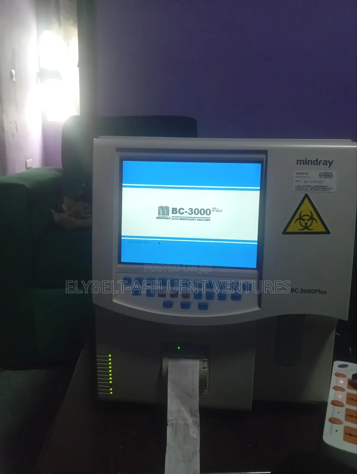 Mindray Bc 3000 Plus Hematology Analyzer