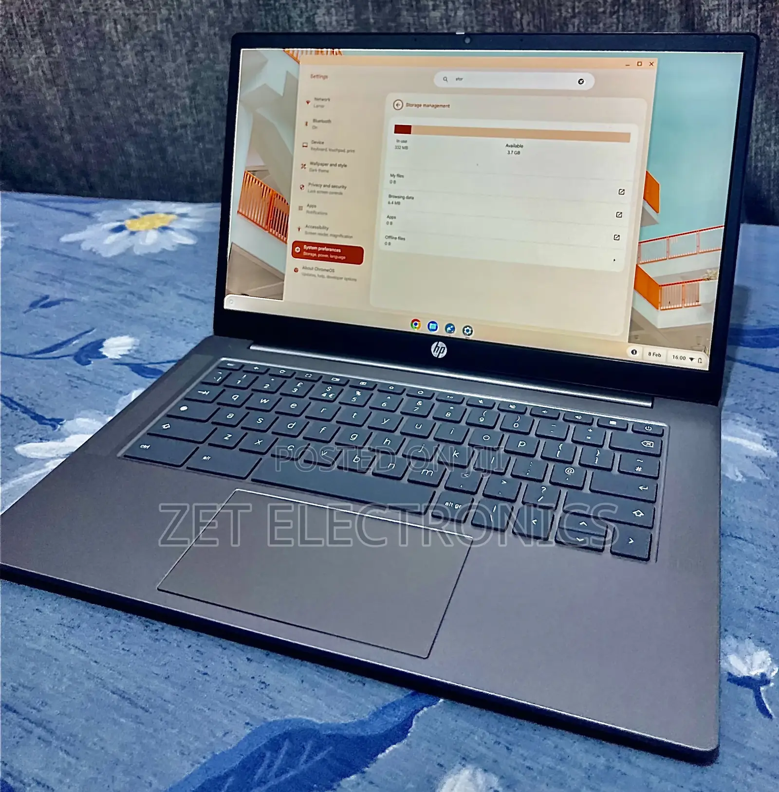 Laptop HP Chromebook 8GB Intel Core I3 eMMC 256GB