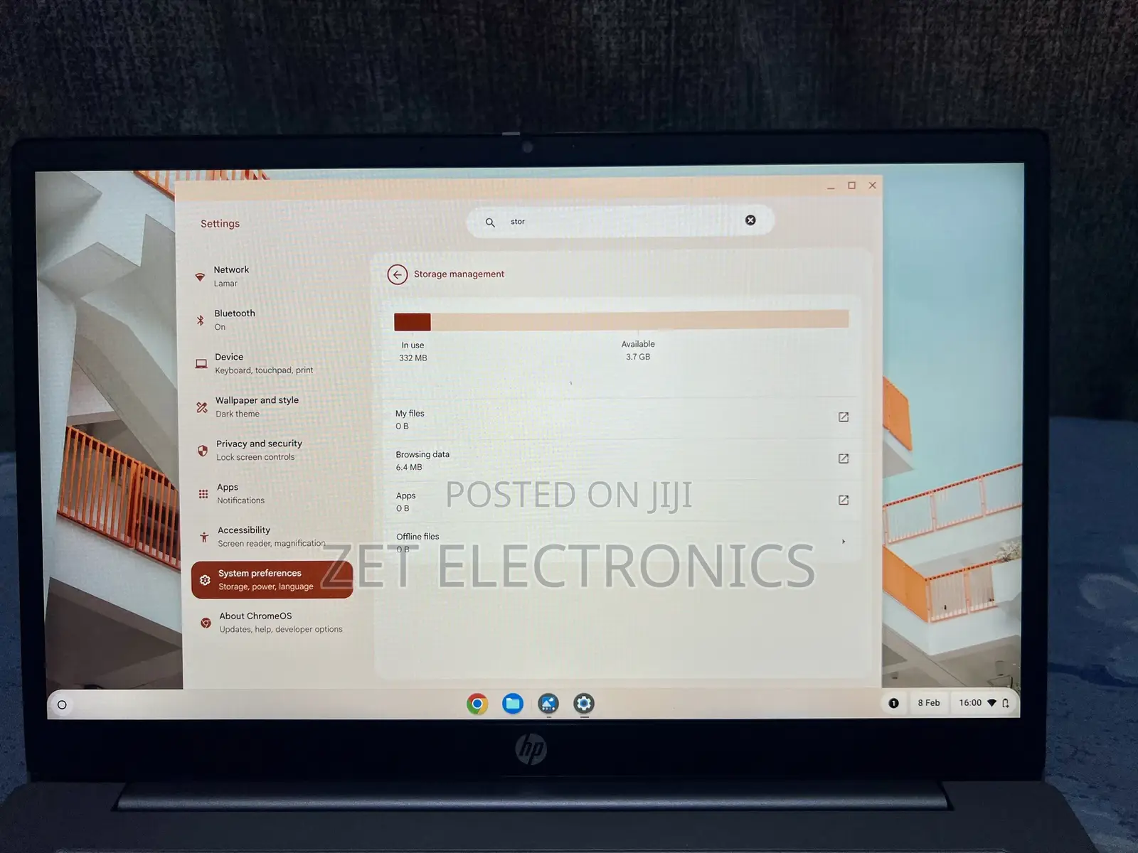 Laptop HP Chromebook 8GB Intel Core I3 eMMC 256GB