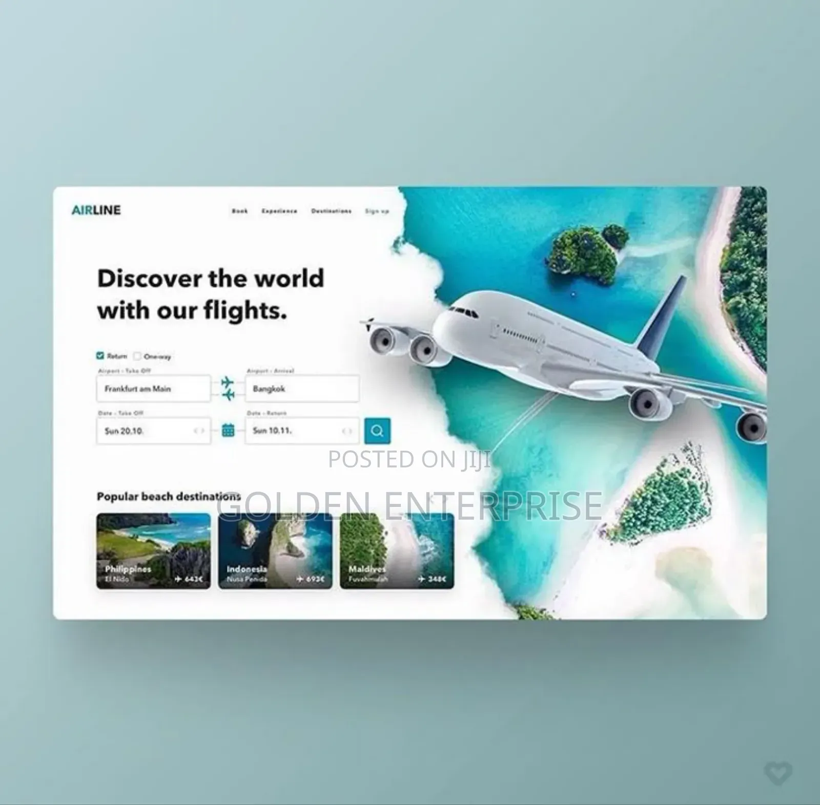 Travel Tours Fully Automated Website