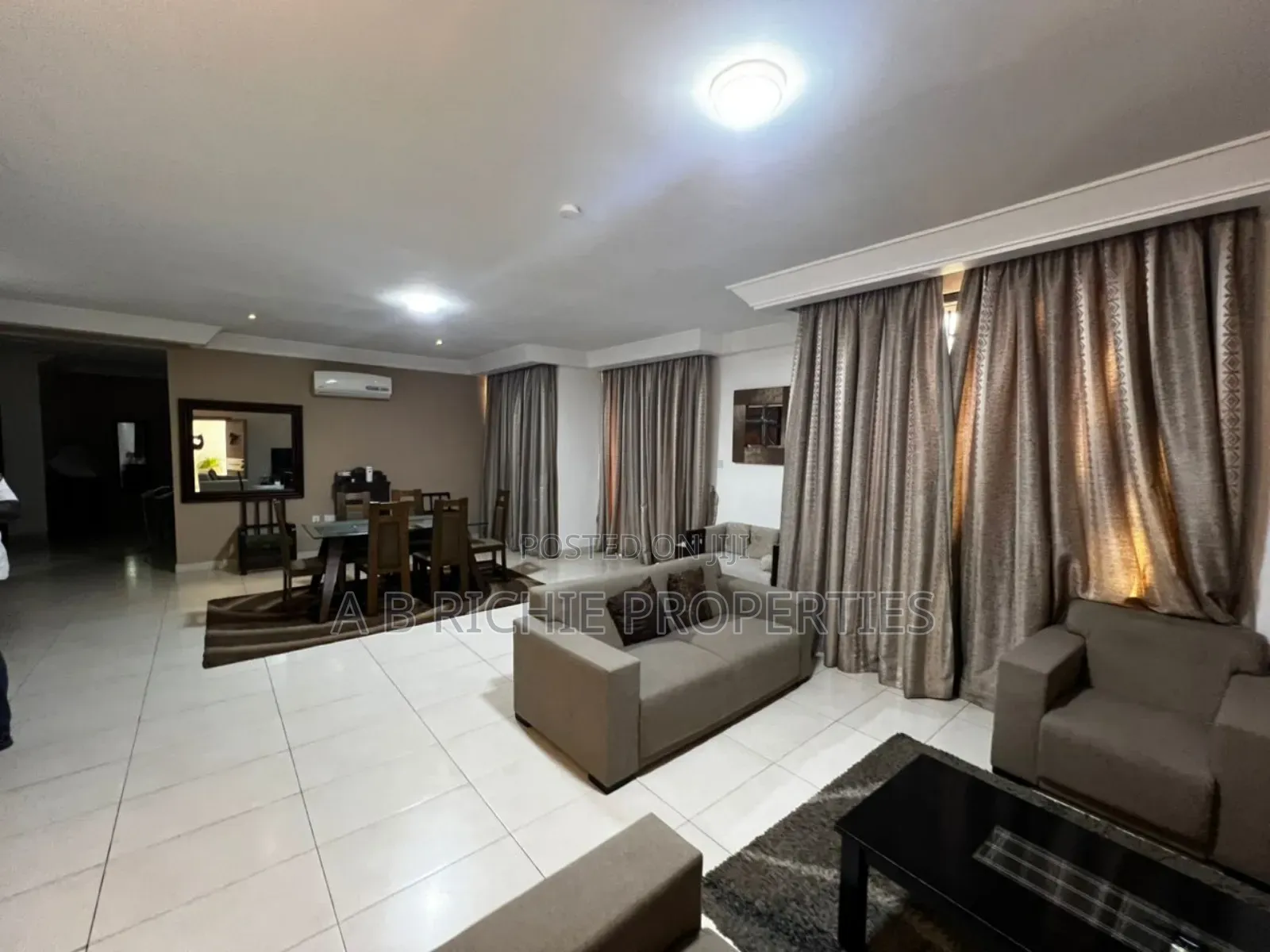 Furnished 3bdrm Apartment in Ab Richie Properties, North Ridge for rent