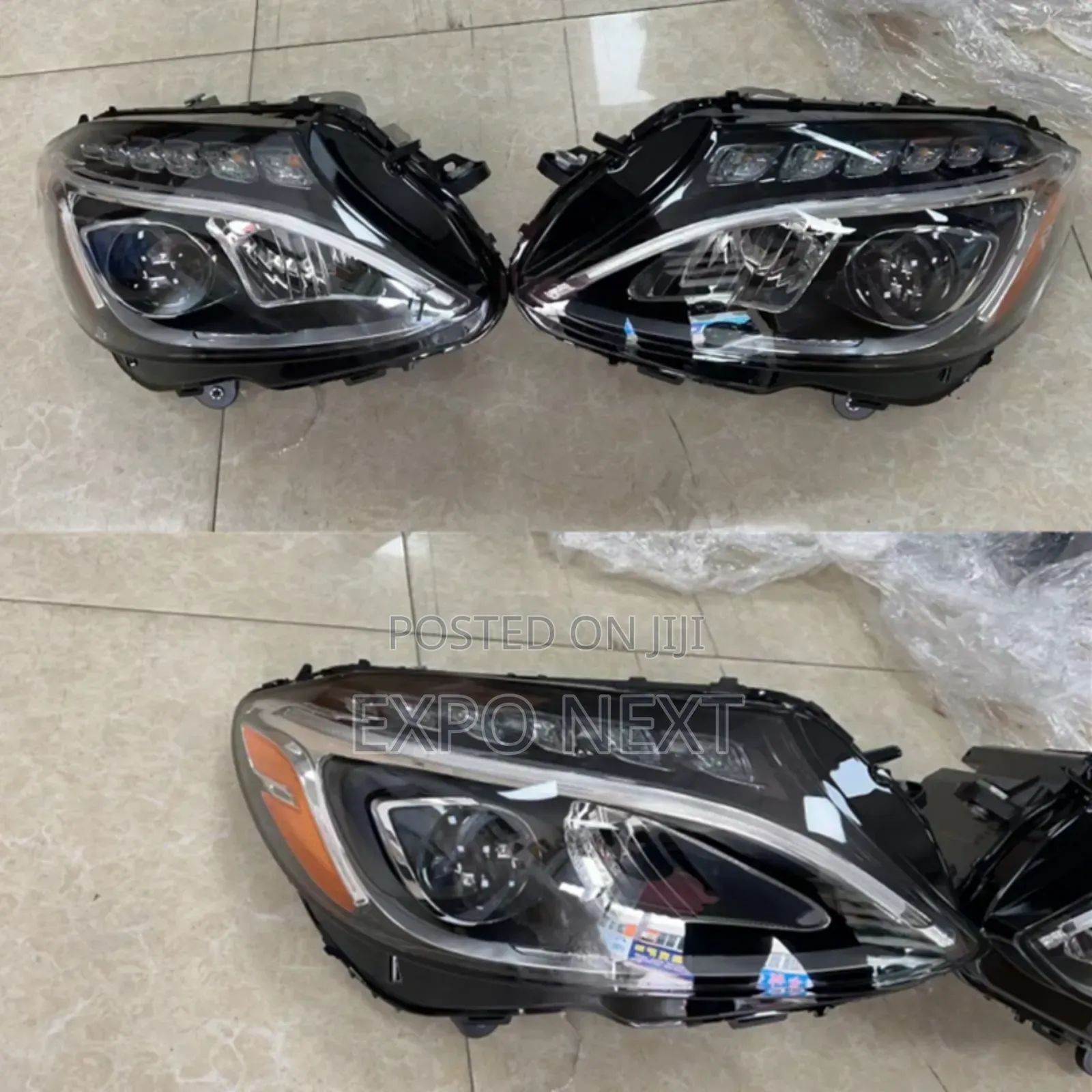 Mercedes-Benz W205 C200/C250/C260/C300 Original Us Led Headlight Used