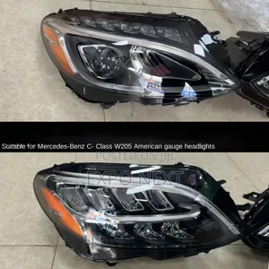 Mercedes-Benz W205 C200/C250/C260/C300 Original Us Led Headlight Used