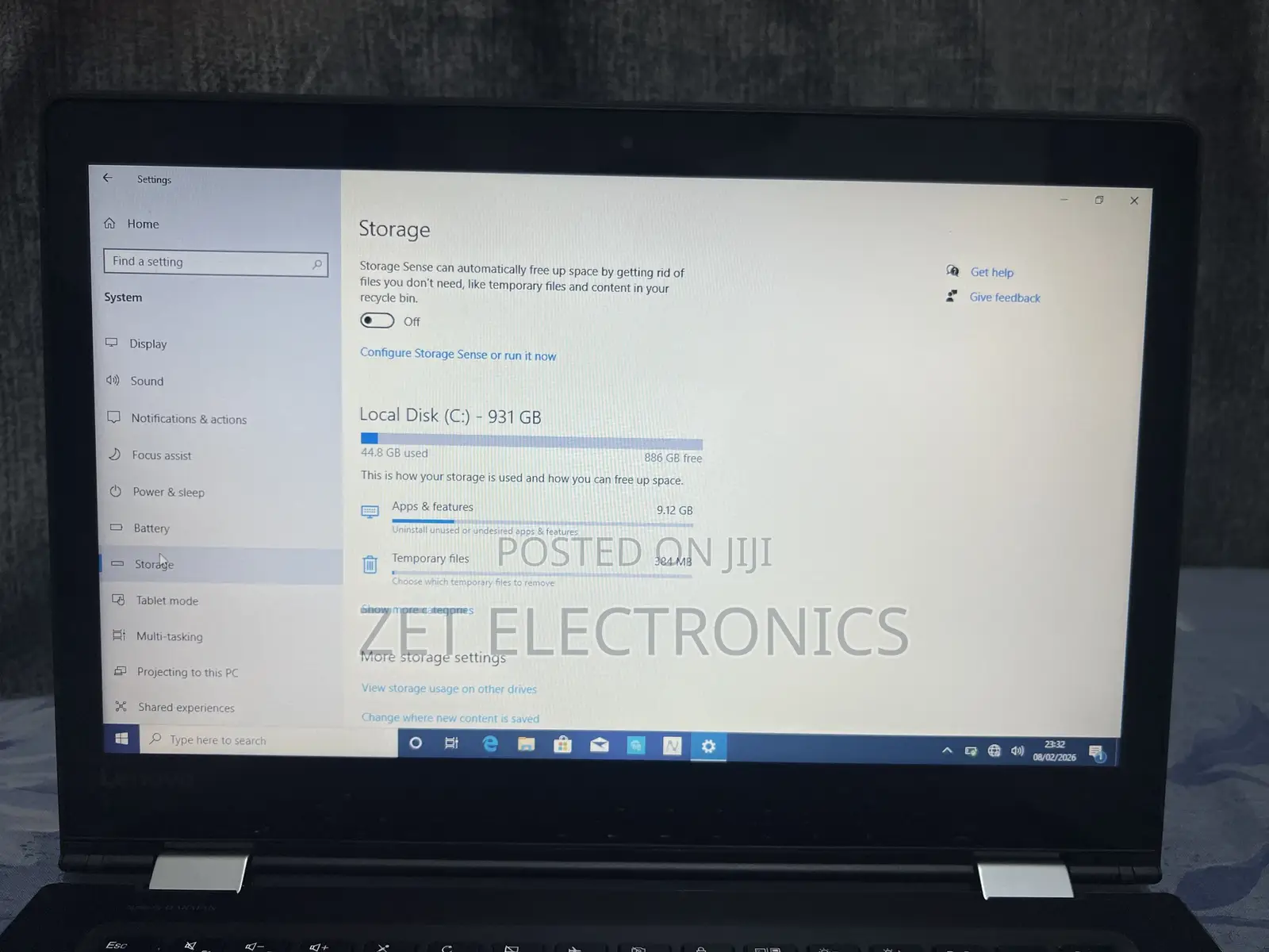 Laptop Lenovo Yoga 7i 8GB AMD A10 HDD 1T