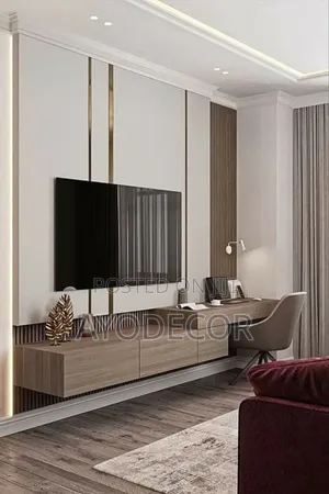 Bamboo Charcoal Board Tv Wall Design Project