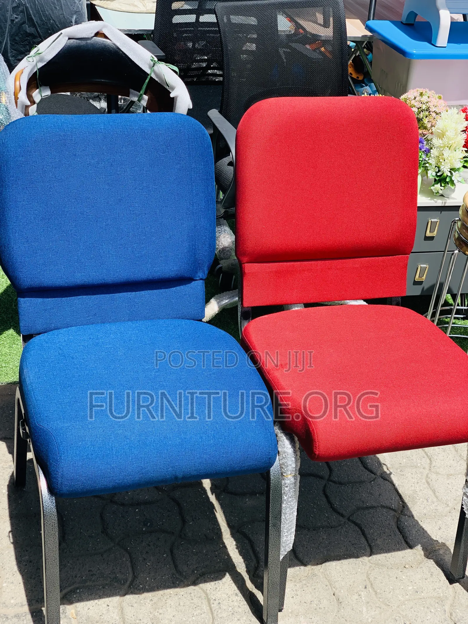 Big and Foamy Auditorium Chair