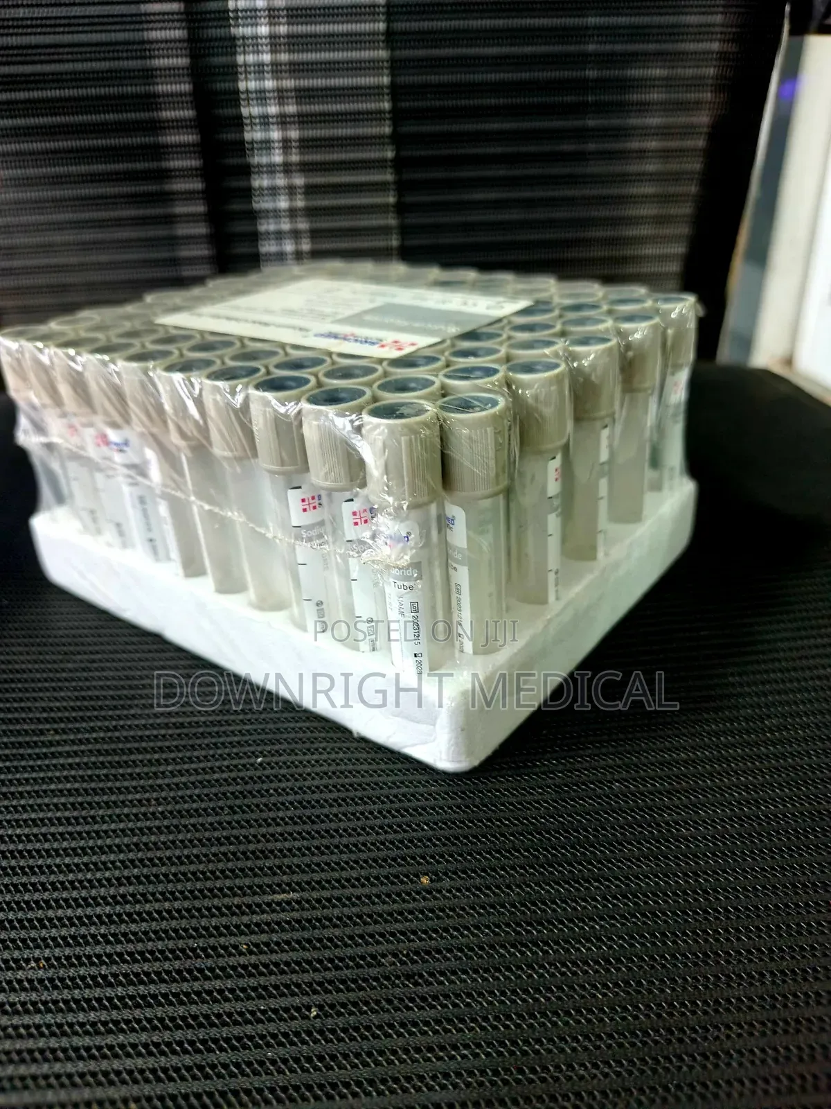 Sodium Flouride Tubes, Plastic
